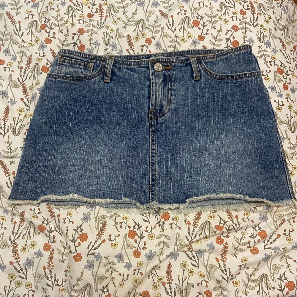 Brandy Melville Denim Mini Skirt